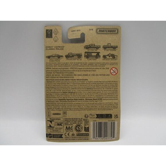 Matchbox County Rescue Chevy Caprice Classic Police Walmart Exclusive Die Cast - Picture 3 of 3